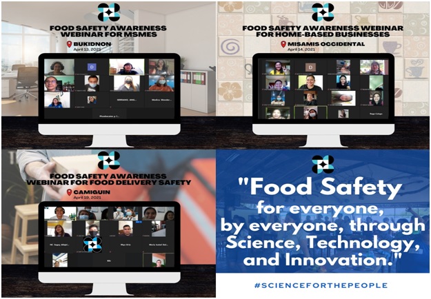 DOST-X kickstarts Food Safety Awareness webinars for NorMin food handlers image