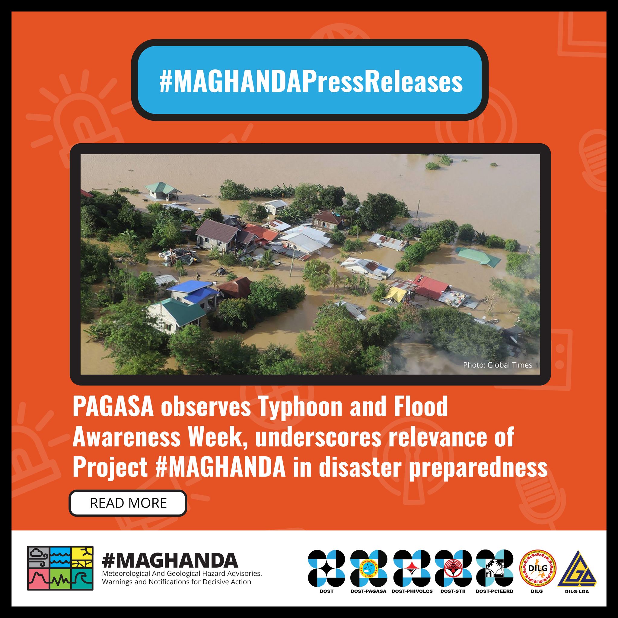 PAGASA observes Typhoon and Flood Awareness Week, underscores relevance of Project #MAGHANDA in disaster preparedness image