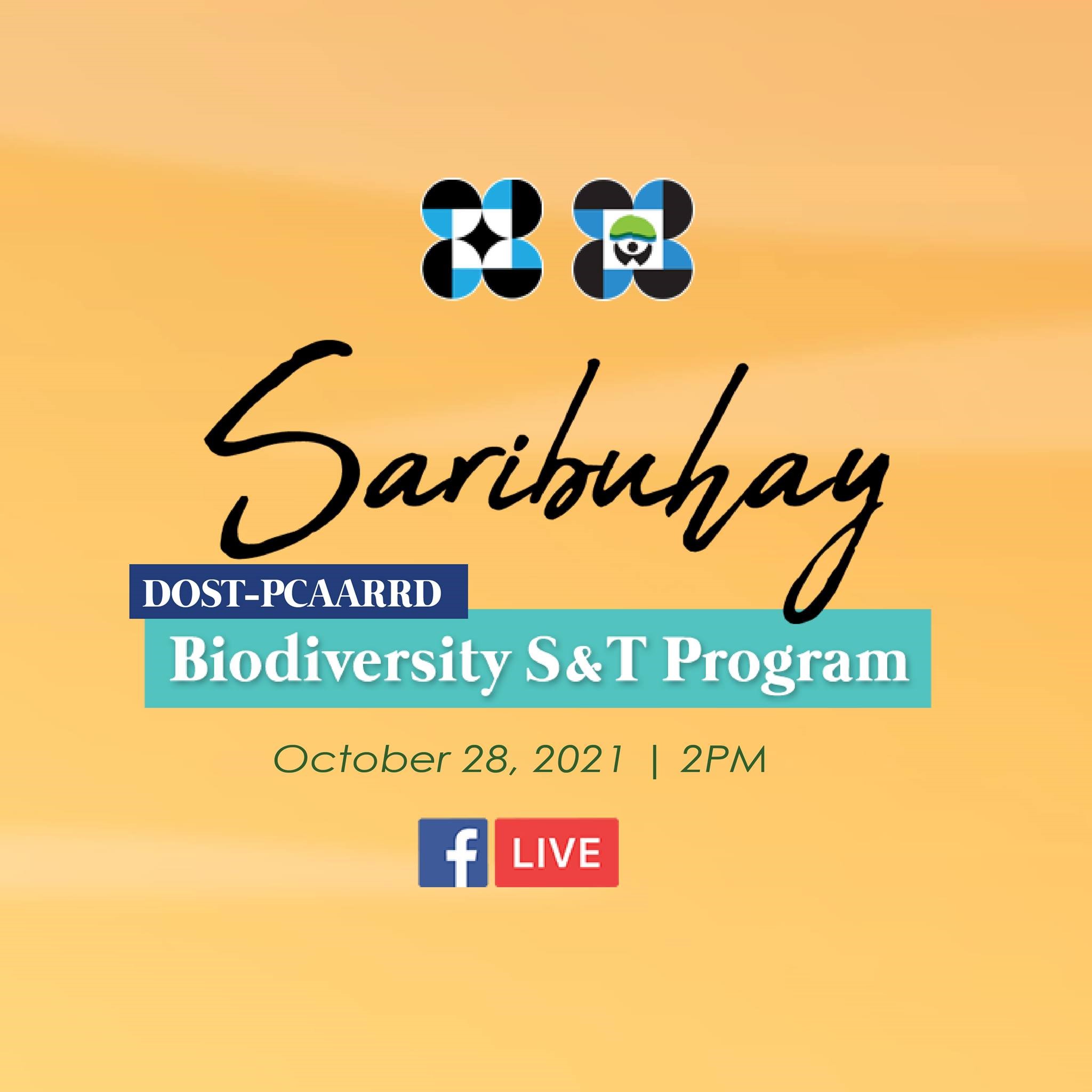 DOST banners biodiversity programs and the Saribuhay docuseries to the public image