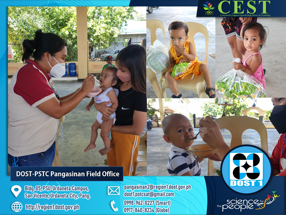 DOST marks the start of 120-day feeding program in Bautista, Pangasinan image