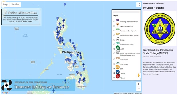 RD Lead program gets included in the DOST innovation landscape map image