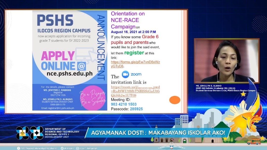 DOST-SEI scholar-graduates invite students to Philippine Science High School image