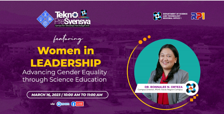 Tekno Presyensya showcases women in leadership, promotes advancement in gender equality through science education image