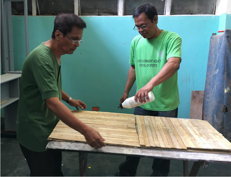 Local cross-laminated bamboo, a promising construction material image