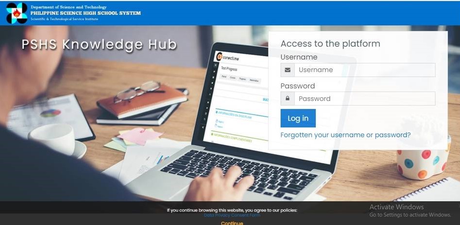 Pisay opens classes using KHub remote learning system image
